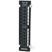INTELLINET NETWORK SOLUTIONS Intellinet Cat5E Wall-Mount Patch Panel 162470